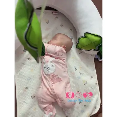 Sleepsuit (mặc nằm điều hòa), bodysuit bộ body ngủ dài tay liền thân xuất dư cho bé (ship HỎA TỐC Hà Nội) 10