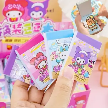 Sổ Sticker Mini 50 Trang Labubu, Capybara, Melody - Nhãn Dán Tô Màu Giá Xả 79k (Giảm 18%) 6