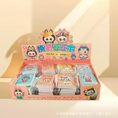 Sổ Sticker Mini 50 Trang Labubu, Capybara, Melody - Nhãn Dán Tô Màu Giá Xả 79k (Giảm 18%) 9