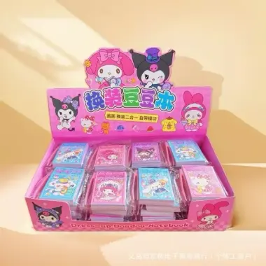 Sổ Sticker Mini 50 Trang Labubu, Capybara, Melody - Nhãn Dán Tô Màu Giá Xả 79k (Giảm 18%) 11