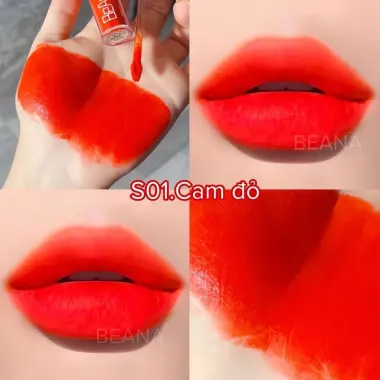 Son Đỏ Cam Đẹp Giá Rẻ - Màu Son Quốc Dân Cho Mọi Làn Da Chỉ 155k 5