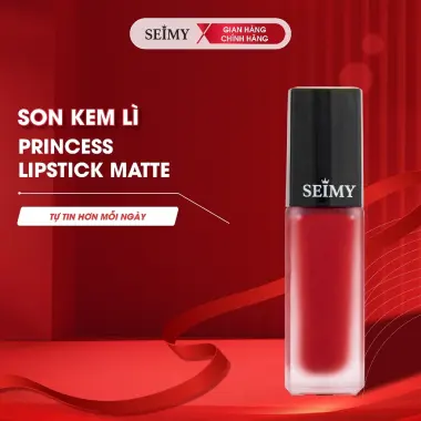 Son kem lì Seimy - Princess Lipstick Matte 5g 2 Son kem lì Seimy - Princess Lipstick Matte 5g 2