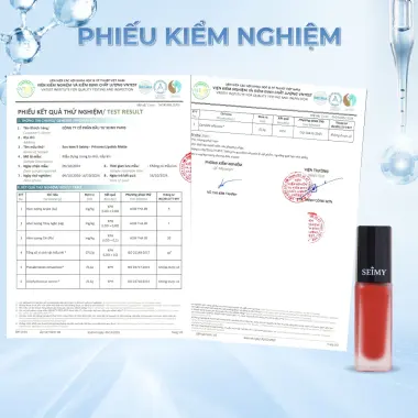 Son kem lì Seimy - Princess Lipstick Matte 5g 3 Son kem lì Seimy - Princess Lipstick Matte 5g 3