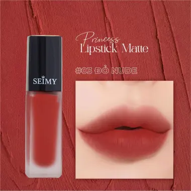 Son kem lì Seimy - Princess Lipstick Matte 5g 12 Son kem lì Seimy - Princess Lipstick Matte 5g 12
