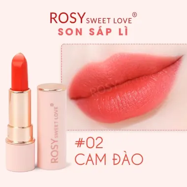 Son Lì Rosy Sweet Love Màu Hồng Kute Giá Chỉ 130k - Thỏi Son Chính Hãng Giảm 20% 11 Son Lì Rosy Sweet Love Màu Hồng Kute Giá Chỉ 130k - Thỏi Son Chính Hãng Giảm 20% 11
