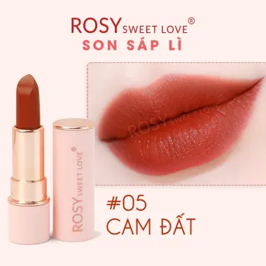 Son Lì Rosy Sweet Love Màu Hồng Kute Giá Chỉ 130k - Thỏi Son Chính Hãng Giảm 20% 14 Son Lì Rosy Sweet Love Màu Hồng Kute Giá Chỉ 130k - Thỏi Son Chính Hãng Giảm 20% 14