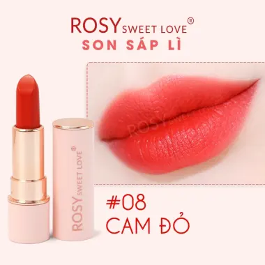 Son Lì Rosy Sweet Love Màu Hồng Kute Giá Chỉ 130k - Thỏi Son Chính Hãng Giảm 20% 17 Son Lì Rosy Sweet Love Màu Hồng Kute Giá Chỉ 130k - Thỏi Son Chính Hãng Giảm 20% 17