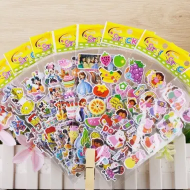Sticker Dán Trang Trí 3D Công Chúa, Xe Otô Đa Dạng Mẫu Cho Bé - Giảm Giá 2500đ 8 Sticker Dán Trang Trí 3D Công Chúa, Xe Otô Đa Dạng Mẫu Cho Bé - Giảm Giá 2500đ 8