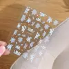 Sticker Lụa 5D Cao Cấp Đính Đá - Phụ Kiện Trang Trí Giá Rẻ Chỉ 8900đ 9