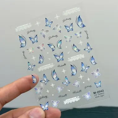 Sticker Lụa 5D Cao Cấp Đính Đá - Phụ Kiện Trang Trí Giá Rẻ Chỉ 8900đ 15