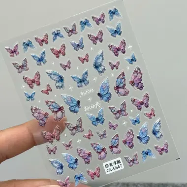 Sticker Lụa 5D Cao Cấp Đính Đá - Phụ Kiện Trang Trí Giá Rẻ Chỉ 8900đ 18