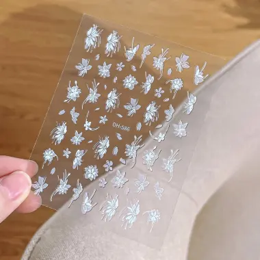 Sticker Lụa 5D Cao Cấp Đính Đá - Phụ Kiện Trang Trí Giá Rẻ Chỉ 8900đ 25