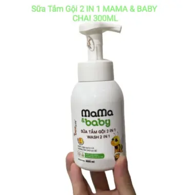 Sữa Tắm Gội 2in1 Mama & Baby Dạng Bọt 300ml Tặng 1 Hàng Chính Hãng Giá Rẻ 4 Sữa Tắm Gội 2in1 Mama & Baby Dạng Bọt 300ml Tặng 1 Hàng Chính Hãng Giá Rẻ 4