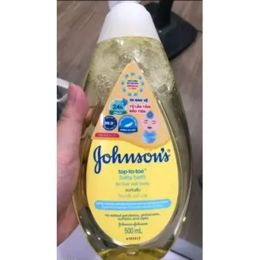 Sữa Tắm Gội Toàn Thân Johnson's Baby 500ml Giảm Giá Chỉ 50.000đ - Chính Hãng 13
