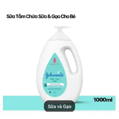 Sữa tắm Johnson sữa gạo 700ml giá rẻ chỉ 148k hàng mới 2028 tắm mềm da 2
