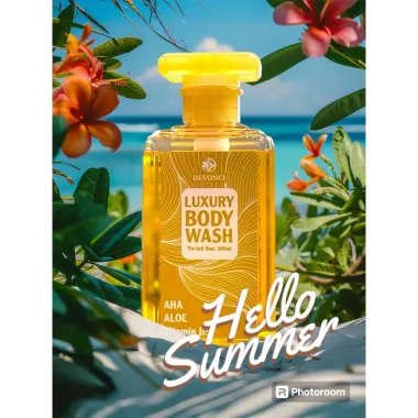 Sữa tắm nước hoa Devonci 300ml cho bé từ 2 tuổi, loại bỏ tế bào chết, dưỡng ẩm, thơm lâu 4