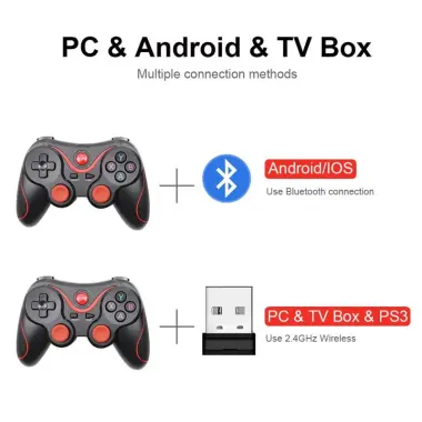 T3 Bluetooth Cần Điều Khiển Không Dây Tay Cầm Chơi Game Bộ Điều Khiển Trò Chơi Cho Máy Tính Bảng Android Điện Thoại Di Động Thông Minh 5 T3 Bluetooth Cần Điều Khiển Không Dây Tay Cầm Chơi Game Bộ Điều Khiển Trò Chơi Cho Máy Tính Bảng Android Điện Thoại Di Động Thông Minh 5