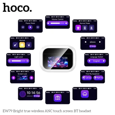 Tai nghe Bluetooth EW79 chụp tai cảm ứng chống ồn ANC cao cấp giá chỉ 250k 9 Tai nghe Bluetooth EW79 chụp tai cảm ứng chống ồn ANC cao cấp giá chỉ 250k 9