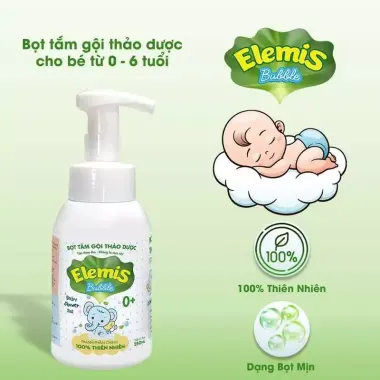 Tắm gội thảo dược Elemis Bubble 250ml cho trẻ sơ sinh - Giảm giá còn 99000đ 3 Tắm gội thảo dược Elemis Bubble 250ml cho trẻ sơ sinh - Giảm giá còn 99000đ 3