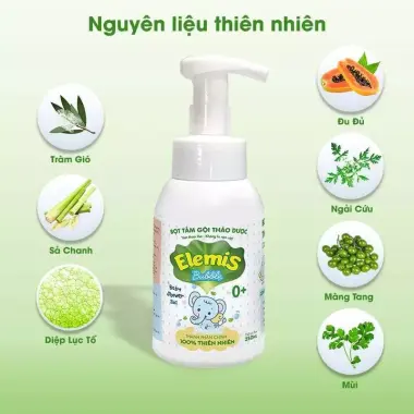 Tắm gội thảo dược Elemis Bubble 250ml cho trẻ sơ sinh - Giảm giá còn 99000đ