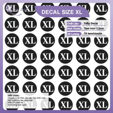 Tem Dán Size Quần Áo Chất Lượng Cao - 70 Miếng Dán Decal Giá Rẻ Chỉ 2920đ 15 Tem Dán Size Quần Áo Chất Lượng Cao - 70 Miếng Dán Decal Giá Rẻ Chỉ 2920đ 15