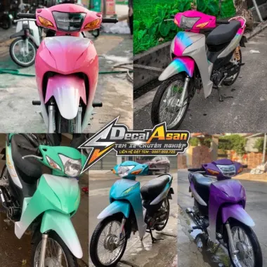 TEM TRÙM WAVE 50-110cc PHAI MÀU CHUẨN - GIÁ CỰC TỐT 215K 2