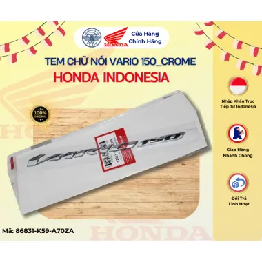 Tem Vario 150 Chữ Nổi Chính Hãng Indonesia 2018-2022 Giá Rẻ 200k 2 Tem Vario 150 Chữ Nổi Chính Hãng Indonesia 2018-2022 Giá Rẻ 200k 2