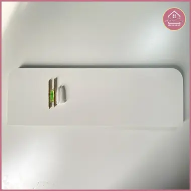 Thanh Gỗ Gắn Tường Bo Cạnh Góc, Kệ Gỗ Gắn Tường Bo Cong Trang Trí Hàng Loại 1- Tặng Kèm Vít Nở Lắp (R20cm - 40, 120cm) 6