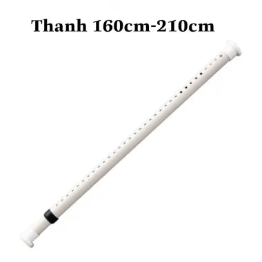 Thanh treo rèm đa năng loại mới - Thanh treo cao cấp không cần khoan tường 12