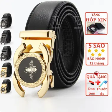 Thắt Lưng Nam Da Pu Cao Cấp - Dây Nịt Nam Công Sở Giá Rẻ 99k 2