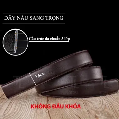 Thắt Lưng Nam Da Pu Cao Cấp - Dây Nịt Nam Công Sở Giá Rẻ 99k 14