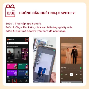 Thẻ Quà Tặng Spotify 6x9cm - Giá Rẻ Chỉ 33000đ | In Cá Nhân Hóa Theo Yêu Cầu 4