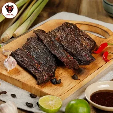 Thịt Trâu Gác Bếp Tây Bắc Gói 500g Tặng Chẩm Chéo - Ưu Đãi 179k 6 Thịt Trâu Gác Bếp Tây Bắc Gói 500g Tặng Chẩm Chéo - Ưu Đãi 179k 6