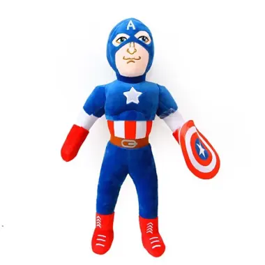 Thú Bông Đội Trưởng Mỹ 65cm Lông Nhung Mịn Giảm Giá 79k - Mua Sỉ CAPTAIN AMERICA 6