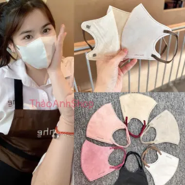 [Thùng 100 Cái] Khẩu trang 6D PRO MASK, khẩu trang 5D UNICARE phiên bản cao cấp chính hãng UNI MASK 2
