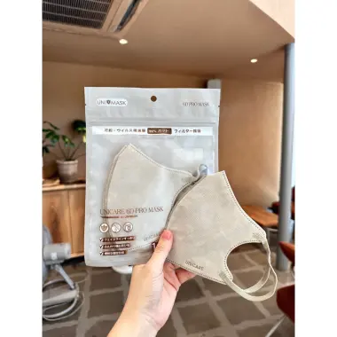 [Thùng 100 Cái] Khẩu trang 6D PRO MASK, khẩu trang 5D UNICARE phiên bản cao cấp chính hãng UNI MASK 7
