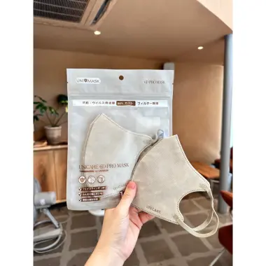 [Thùng 100 Cái] Khẩu trang 6D PRO MASK, khẩu trang 5D UNICARE phiên bản cao cấp chính hãng UNI MASK 12