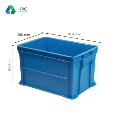 Thùng nhựa B6 Nhựa Hà Nội 434x291x250mm giá rẻ chỉ 91000 đồng 3 Thùng nhựa B6 Nhựa Hà Nội 434x291x250mm giá rẻ chỉ 91000 đồng 3
