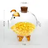 Tiết kiệm thủy tinh piggy cork cork trang trí máy tính để bàn diy con heo đất nhỏ 8