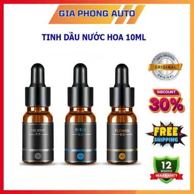 Tinh Dầu Nước Hoa 10ML Dùng Cho Máy Khuếch Tán Phun Sương Ô Tô 2