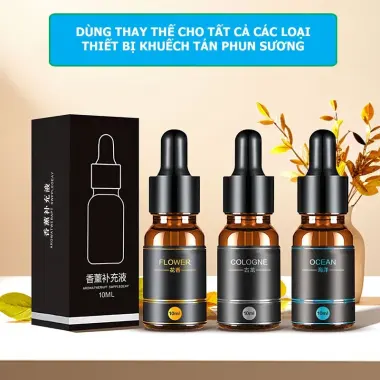 Tinh Dầu Nước Hoa 10ML Dùng Cho Máy Khuếch Tán Phun Sương Ô Tô 3