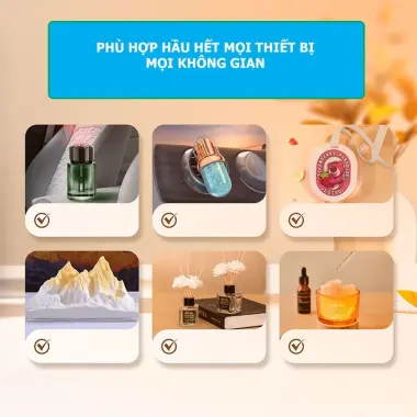 Tinh Dầu Nước Hoa 10ML Dùng Cho Máy Khuếch Tán Phun Sương Ô Tô 6