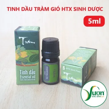 Tinh dầu Tràm gió đuổi muỗi, trị mẩn ngứa, cảm gió chỉ 28.800đ - HTX Sinh Dược Ninh Bình 5ml