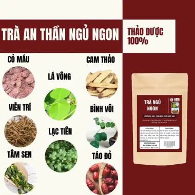 Trà An Thần Ngủ Ngon Ba Vì - Giảm Stress, Mất Ngủ, Tăng Cường Thần Kinh 8