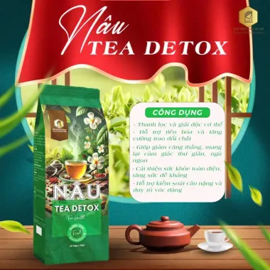 TRÀ NÂU TEA DETOX 12 VỊ THẢO DƯỢC GIẢM CÂN TỰ NHIÊN CHỈ 113.700Đ 6