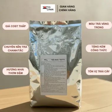 Trà Nhài Totto 1kg Đặc Biệt - Thơm Hương Hoa Nhài, Đậm Trà, Pha Chanh, Trái Cây Chỉ 140k 3
