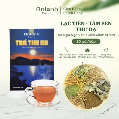 Trà Thư Dạ Thảo Mộc Tự Nhiên, Cải Thiện Giấc Ngủ Tốt, Giá Tốt 139k/Gói 50 Túi Lọc