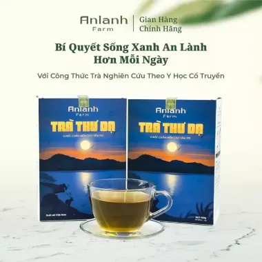 Trà Thư Dạ Thảo Mộc Tự Nhiên, Cải Thiện Giấc Ngủ Tốt, Giá Tốt 139k/Gói 50 Túi Lọc