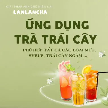 Trà Xanh Lục Trà Thăng Hoa LANLANCHA - Pha Trà Sữa, Trà Trái Cây Đậm Vị, Thơm Hoa, Giá Rẻ 34.200đ 6