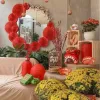 Trang Trí Tết 2.026 - Set 60 Quạt Giấy Ngọc Cầu Thang Decor Giảm Giá 75k Thay 90k 3